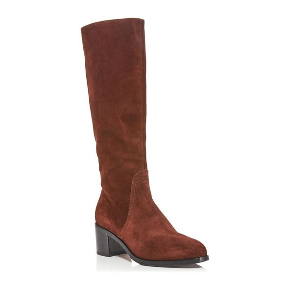 RAG & BONE Womens Espresso Brown Hazel Almond Leather Riding Boot 37